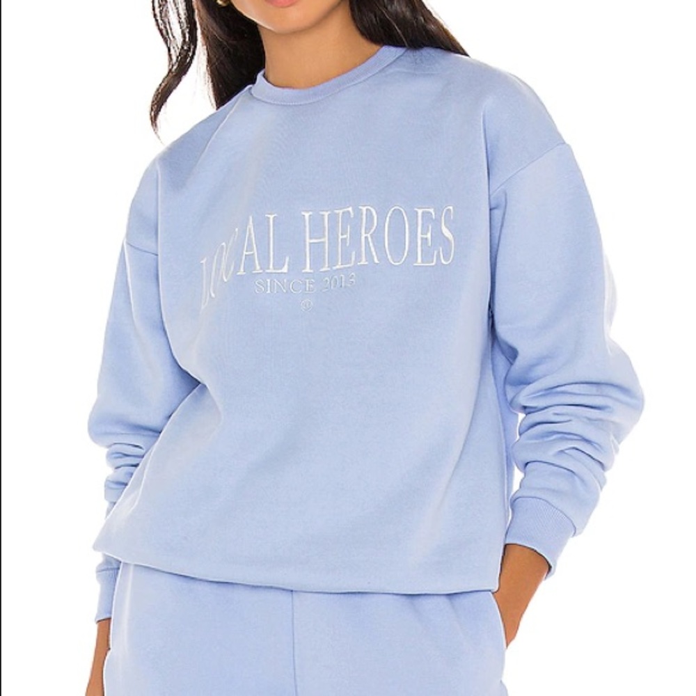 local heroes crewneck sweatshirt